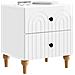 Armadio da Notte 2 pcs Bianco Lucido 43 x 34,5 x 48 cm - Foto miniatura 2