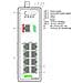852-602 switch di rete Nero - Foto miniatura 2
