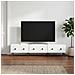 Mobile TV Bianco 147 x 34,5 x 30 cm Legno ingegnerizzato - Foto miniatura 4