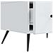 Mobile TV Bianco 147 x 34,5 x 30 cm Legno ingegnerizzato - Foto miniatura 9
