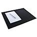 Sottomano Pelle Nera 42x30cm - Foto miniatura 2