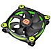 Ventola di Raffreddamento 140 mm Colore Nero e Verde - Foto miniatura 2