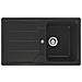 Lavello FOMD100A51 1 Vasca Gocciolatoio Dimensioni 86x50 cm colore Antracite serie Formhaus - Foto miniatura 2