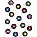 150 Coriandoli Da Tavola Disco Vinile Taglia Unica - Foto miniatura 1