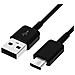 Cavo Usb Samsung Ep-dg950cbe Per S8 Nero 1,2 Metri Type C - Bulk - Foto miniatura 3