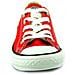 All Star Ct Scarpa Sneakers Rossa Red Bassa Low Junior 3j236c numero 27 - Foto miniatura 3