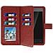 Custodia A Libro Universale Smartphone 6 Portacarte Marrone Taglia Xl - Foto miniatura 1