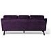 Divano A 3 Posti In Tessuto Viola Lokka - Foto miniatura 16