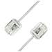ICOC U6-SLIM-010T - Cavo di rete Patch in Rame Ultra Slim Cat. 6 Grigio UTP 1 m - Foto miniatura 3