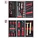 Composizione Utensile Tools - Per Carrello - 2 Cassetti - 114 Pz. 714.0114 - Foto miniatura 3