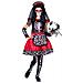 Costume Dia De Los Muertos Nero E Rosso Bambina - Taglia: 14 - 16 Anni (164 Cm)  - Foto miniatura 1