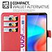 Custodia Compatibile Con Cubot J3 Pro In Rosso Carminio - Coperchio Protettiva Con Chiusura Magnetica, Funzione Stand E Tasca Per Le Carte - Foto miniatura 4