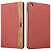 Custodia Folio Per Ipad Mini 4 In Tessuto E In Pelle Serie Erudizione Red - Foto miniatura 1