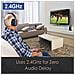 Ht280 Cuffie Wireless Per Tv Senza Fili Con Trasmettitore Rf 2.4g, Dock Di Ricarica, Sistema Ottico Digitale, Cuffia Ad Alto Volume Ideale Per Anziani E Ipoudenti, Portata 30 Metri - Foto miniatura 2
