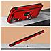 Cover Per Samsung A34 5g Antiurto Ibrida Anello Sostegno Funzione Supporto Rossa - Foto miniatura 5