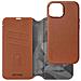 Custodia In Pelle Per Iphone 15 Plus Cover Staccabile Portafoglio Clay - Foto miniatura 1