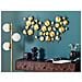 Decorazione Da Parete Oro 89 X 45 Cm Flerovium - Foto miniatura 1