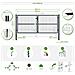 Confezione Cancello Battente In Rete Olga 300b130 + Cancello Grigio Da 1 M - Foto miniatura 6