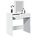 Toeletta Con Specchio Bianco 73x46,5x120 Cm - Foto miniatura 1