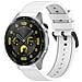 Cinturino Per Orologio In Silicone Da 22 Mm Per Huawei Watch Gt4 White - Foto miniatura 3