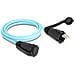 Cavo in fibra ottica da LC Duplex per LC Duplex con cappuccio protettivo multimodale OM3 IP68 antipolvere e impermeabile da 2 m - Foto miniatura 2