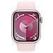 Watch Series 9 41 mm Digitale 352 x 430 Pixel Touch screen 4G Rosa Wi-Fi GPS (satellitare) - Foto miniatura 2