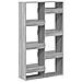 Libreria Grigio Sonoma 100x33x175 Cm In Legno Multistrato - Foto miniatura 2
