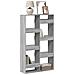 Libreria Grigio Sonoma 100x33x175 Cm In Legno Multistrato - Foto miniatura 1