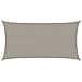 Vela Parasole 160 G/m Rettangolare Grigio Chiaro 2,5x5 M Hdpe - Foto miniatura 2