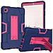 Custodia Elegante E Protettiva Per Samsung Galaxy Tab A 2020 8.4"" Sm-t307 - Blu/rosa - Foto miniatura 1