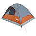Tenda Familiare a Cupola 6 Persone Arancione Impermeabile - Foto miniatura 3