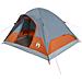 Tenda Familiare a Cupola 6 Persone Arancione Impermeabile - Foto miniatura 4