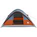 Tenda Familiare a Cupola 6 Persone Arancione Impermeabile - Foto miniatura 6
