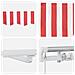 Tenda Retrattile con 600 × 350 cm Rosso e bianco - Foto miniatura 9
