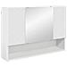 Set di mobili per il bagno 5 pcs Bianco 30 x 35 x 192 cm - Foto miniatura 6