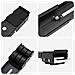 Base per lavatrice 2 pcs Nero 72 x 5 x 4.5 cm Acciaio - Foto miniatura 8