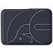Porta Carte Magnetico In Pelle Pu Con Funzione Supporto Blue - Foto miniatura 4