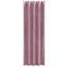 Tende con tende 2 pcs Rosa scuro 140 x 260 cm Velluto - Foto miniatura 4