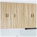 Pensile cucina Rovere Sonoma 50 x 31 x 100 cm Legno multistrato - Foto miniatura 2