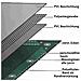 Telo Pvc 650g Verde 2 5x6m (15m²) Impermeabile Uv-stabil Con Occhielli - Foto miniatura 2