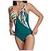 Costume Da Bagno Da Donna Con Scollo A V W251171 - Foto miniatura 3
