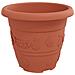 Vasi per Piante 24 pcs Rosso Mattone Ø 26 x 21.5 cm Plastica - Foto miniatura 6