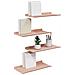 Scaffale da parete con lo scaffale 4 pcs Rosa 40 x 18 x 2,5 cm - Foto miniatura 3
