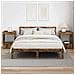 Tavolino 2 pcs Rovere fumé 40 x 40 x 56 cm Legno multistrato - Foto miniatura 4