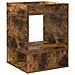 Tavolino 2 pcs Rovere fumé 40 x 40 x 56 cm Legno multistrato - Foto miniatura 5
