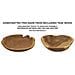 Vassoio Natura 18-marrone-legno-43x38x7 Cm - Foto miniatura 7