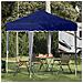 Tenda per feste a pop-up 195 x 195 x 245 cm Blu Tessuto Oxford - Foto miniatura 2