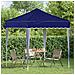 Tenda per feste a pop-up 195 x 195 x 245 cm Blu Tessuto Oxford - Foto miniatura 3
