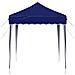 Tenda per feste a pop-up 195 x 195 x 245 cm Blu Tessuto Oxford - Foto miniatura 6