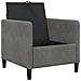Divano con Storage Grigio Scuro 72 x 78 x 87 cm Poliestere - Foto miniatura 4